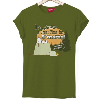 T-shirt Frocx Snoopy Smores Kadın - Xs