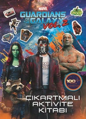 Marvel Guardians Of The Galaxy-Çıkartmalı Aktivite Kitabı