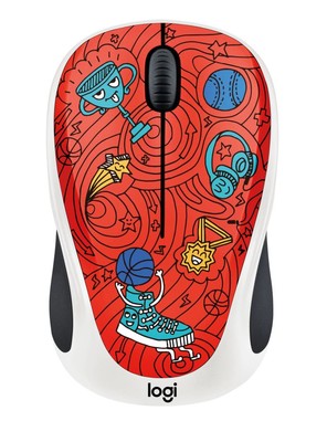 Logitech M238 Doodle Koleksiyon Kablosuz Mouse -  Champion Coral