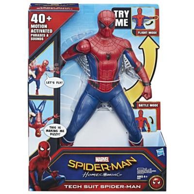 Spiderman-Figür Türkçe Konuşan B9691