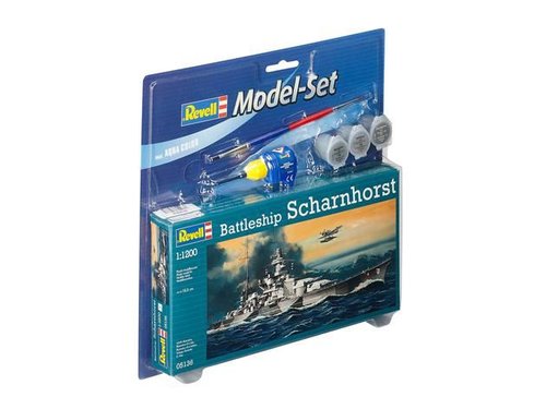 Revell Model Set Scharnhorst 1/1200 Maket (5136)