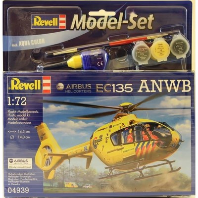 Revell Model Set Heli EC135 ANWB 1/72 Maket (4939)