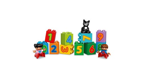 LEGO 10847 Duplo Sayı Treni - Okul Öncesi Çocuk için Öğretici Oyuncak Yapım Seti