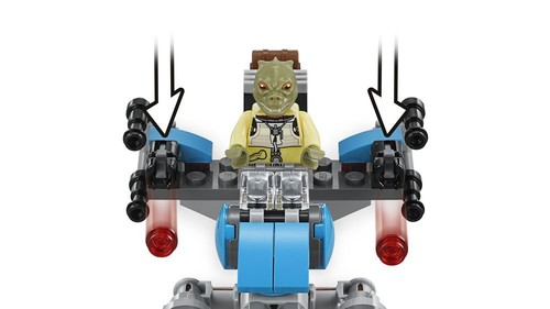 Lego Star Wars Bounty Hunter Speeder Çarpışma Seti 75167