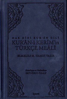 Kuran-ı Kerimin Türkçe Meali-Deri Cilt