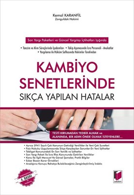 Kambiyo Senetlerinde Sıkça Yapılan Hatalar