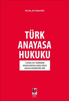 Türk Anayasa Hukuku (Ferhat Uslu) - Fiyat & Satın Al | D&R