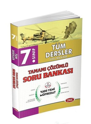 7.Sınıf Tüm Dersler Özel Tek Kitap Tamamı Çözümlü Soru Bankası | D&R