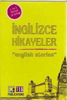 İngilizce Hikayeler 1. ve 2. Seviye-28 Kitap Takım