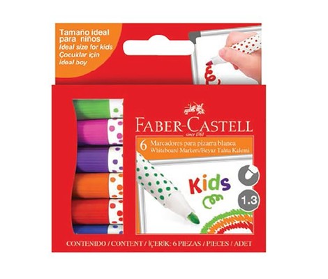 Faber Castell Kids Tahta Kalemi 6Lı 