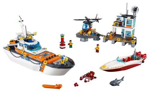 Lego City Sahil Güvenlik Karargahı 60167