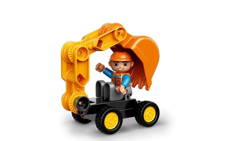 Lego Duplo Kamyon ve Paletli Kazıcı 10812