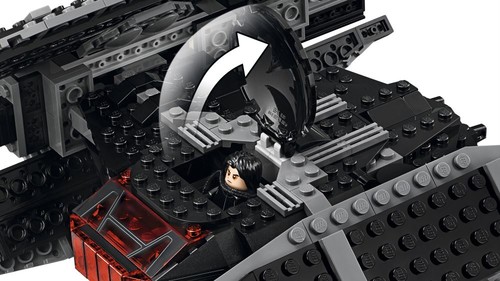 Lego Star Wars Kylo Ren'In Tie Fighter'I 75179