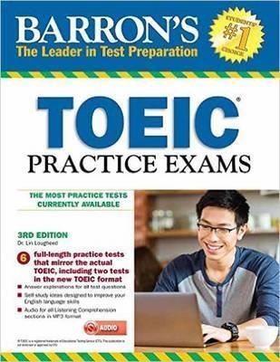 Barron's Toeic Practice Exams with MP3 CD 3rd Edition