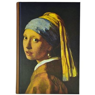 Deffter Art Of World Vermeer Sert Kapak 14X20 Çizgili 96 Sayfa Not Defteri