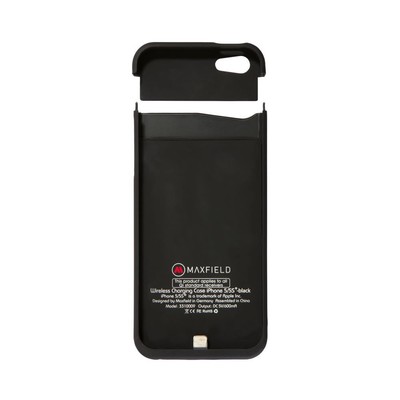 Maxfield Iphone 5/5S-Black Wireless Charging Case  3310009