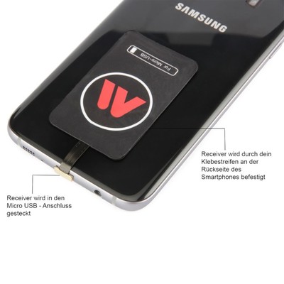 Maxfield Micro Usb Wireless Charging Receiver  4310020