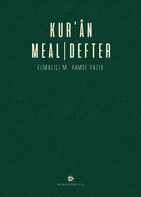 Kur'an Meal-Defter