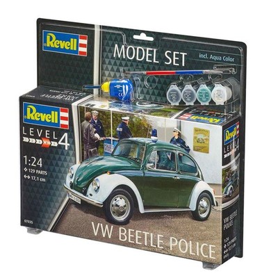 Revell Maket Model Set Beetle Police 67035