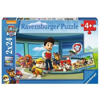 Ravensburger Paw Patrol Dedektifler 2x24 Parça Puzzle (W90853)