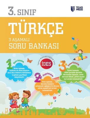 3.Sınıf Türkçe 3 Aşamalı Soru Bankası