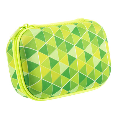 Zipit ColorzStorageBox Green Triangles