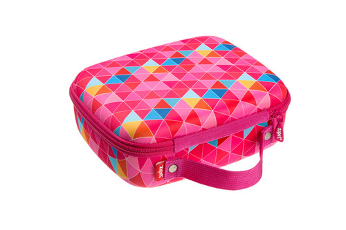 Zipit Colorz Lunch Box Pink Triangles