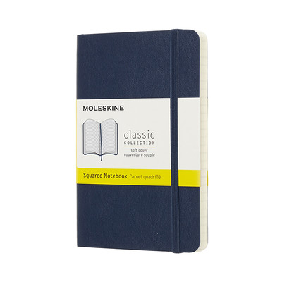  Moleskine Klasik XL Boy Yumuşak Kapak Çizgili Defter Lacivert