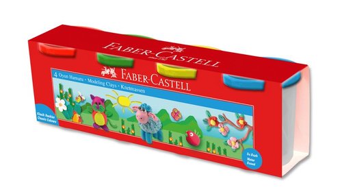 Faber-Castell Oyun Hamuru Klasik Renkler