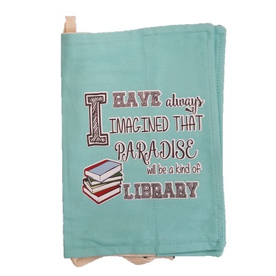 Pix-Kitap Kılıfı I Have Always Imagıned That Paradise Library Turkuaz
