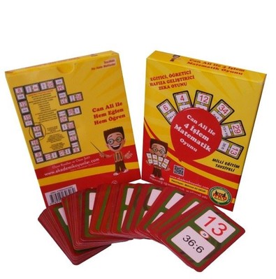 Eğitici Öğretici Hafıza Geliştirci Zeka Oyunu-Can Ali ile 4 İşlem Matematik Oyunu
