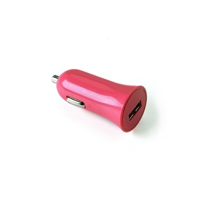 Celly Car Charger 1A USB Pembe Port