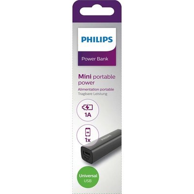 Philips 2600 mAh Powerbank 1A 1 USB DLP2605U/10