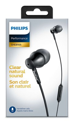 Philips She8105Bk Kulakiçi Kulaklık