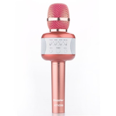Doppler KTV250 Bluetoothlu ve Hoparlörlü Karaoke Mikrofonu