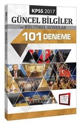 2017 KPSS Güncel Bilgiler ve Kültürel Konular 101 Deneme