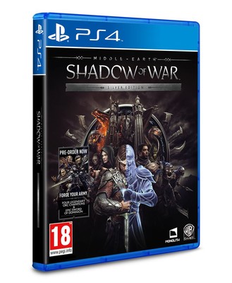 PS4 Middle Earth: Shadow Of War Silver