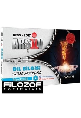 2017 KPSS Arşiv Dil Bilgisi Video Ders Notları