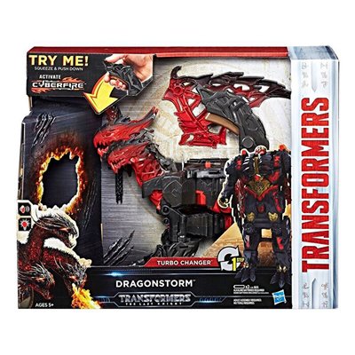 Transformers 5 Turbo Changers Tek Adımda Dönüşen Dragonstorm Mega Figür C0934