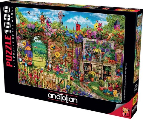 Anatolian Puzzle 1000 Parça Kalabalık Bahçe 1056