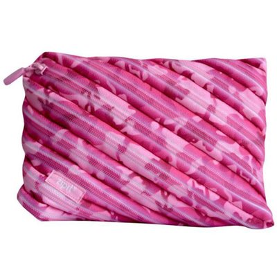 Zipit Camo XL Pouch Pembe Kamuflaj