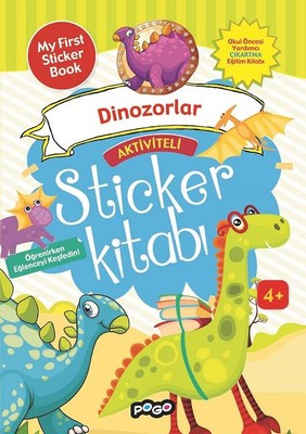 Dinozorlar-Aktiviteli Sticker Kitab