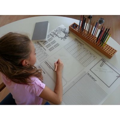 Akademi Çocuk Çalışma Masam Funny Mat 