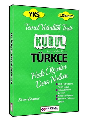 YKS Türkçe Hızlı Öğretim Ders Notları
