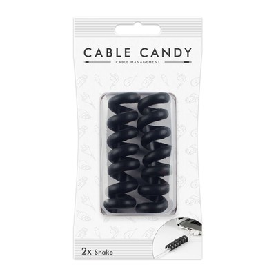 Cable Candy CC009 Snake 2Pcs Unıversal Black Cable