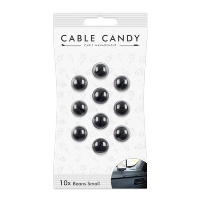 Cable Candy CC014 Smal Beans 10Pcs Unıversal Black Cabel