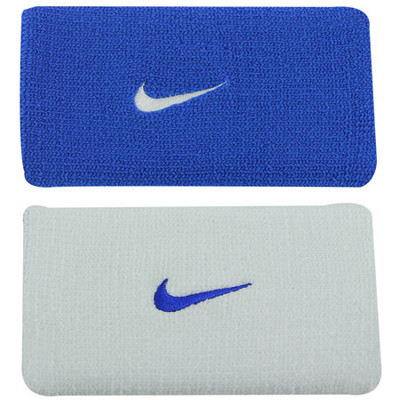 Nike Baş Bandı Bileklik Mavi/Beyaz