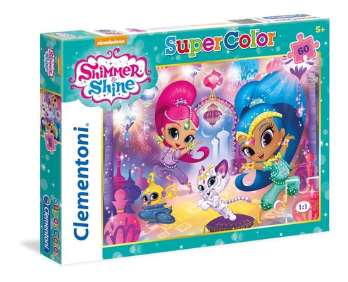 Clementoni-Shimmer&Shine 60 Parça Puzzle 26969