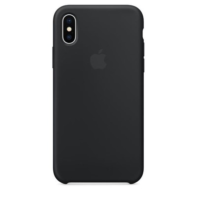 Apple iPhone X Siyah Silikon Kılıf MQT12ZM/A