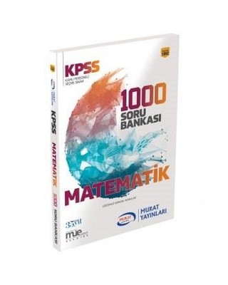 KPSS Matematik 1000 Soru Bankası-Çözümlü Güncel Sorular 1092